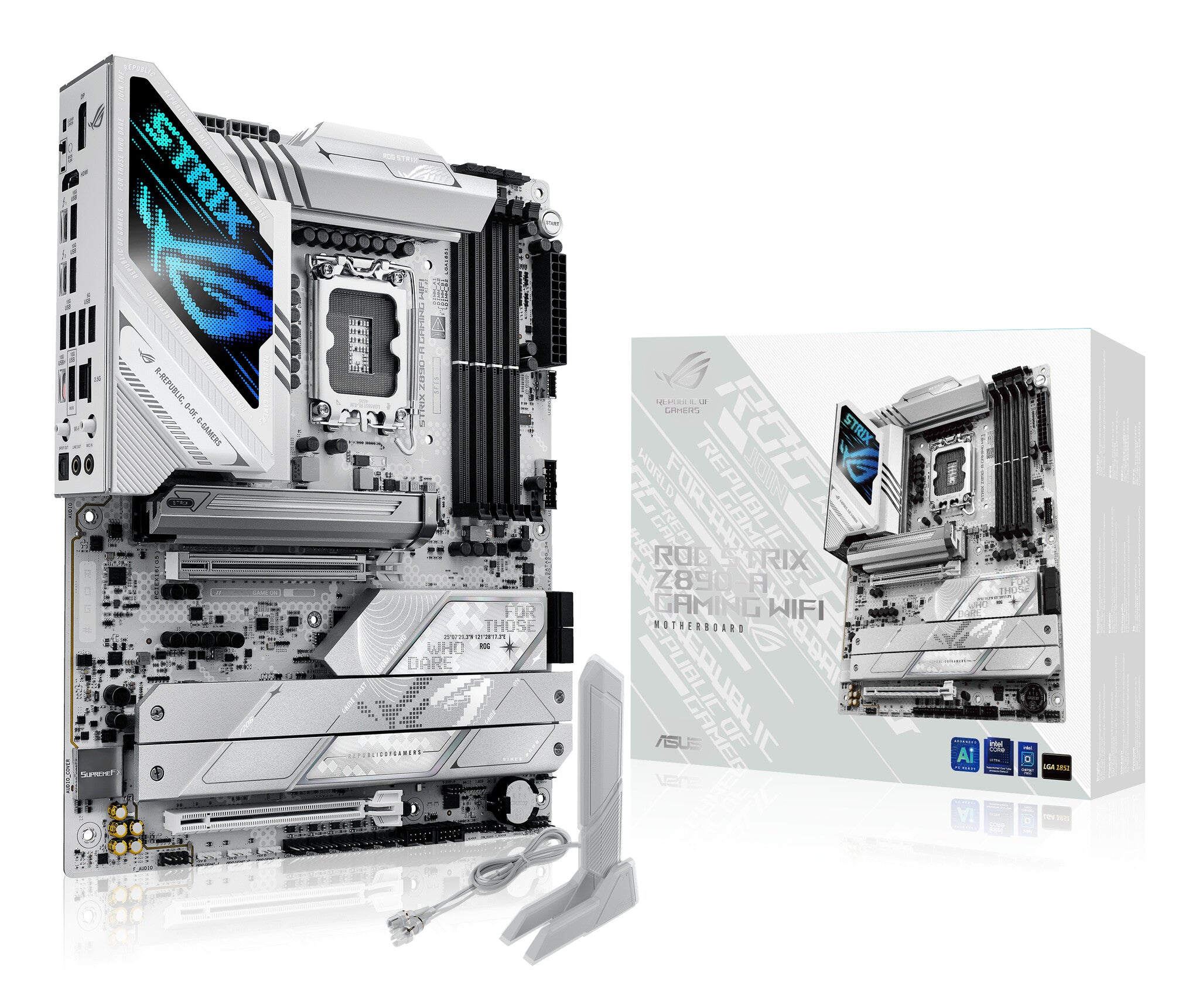 ASUS ROG STRIX Z890-A GAMING WIFI Intel Z890 LGA 1851 (Socket V1) ATX