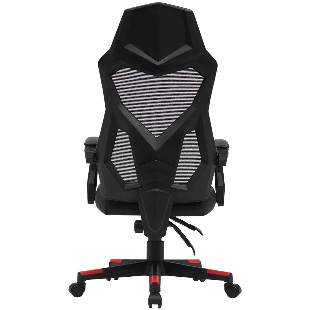 Canyon Flow MCH01 Gaming armchair Hard seat Black, Red