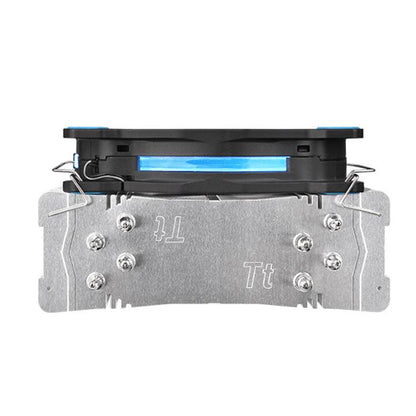 Thermaltake Riing Silent 12 Processor Air cooler 12 cm Black, Blue, Silver