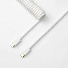 Keychron Coiled Aviator USB cable 1.36 m USB C 2 x USB C White
