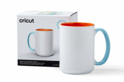Cricut Beveled cup Orange, White Universal 1 pc(s)