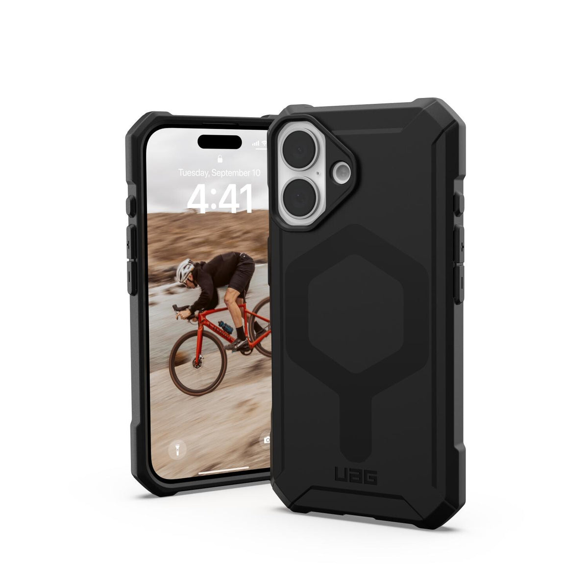 Urban Armor Gear UAG Essential Armor Magnet Case - Apple iPhone 16 - Black