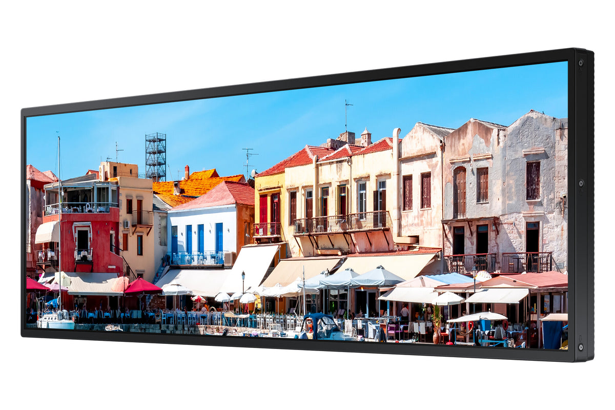 SAMSUNG 37'' PROFESSIONAL STRECH DISPLAY -24/7 USAGE/ 700NIT BRIGHTNESS/ SOC MEDIA PLAYER: SSSP 6