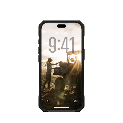 Urban Armor Gear Monarch Pro Kevlar mobile phone case 16 cm (6.3") Cover Black