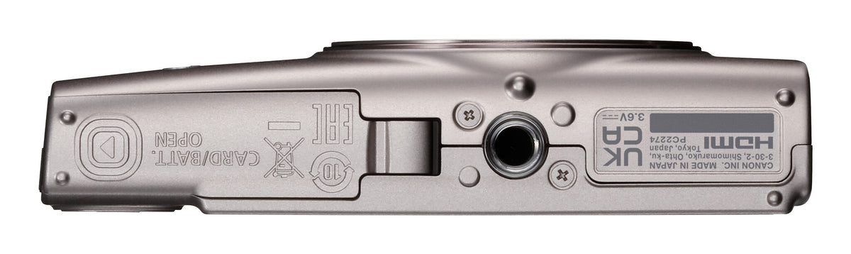 Canon Digital IXUS 285 HS A 1/2.3" Compact camera 20.2 MP CMOS 5184 x 3888 pixels Silver