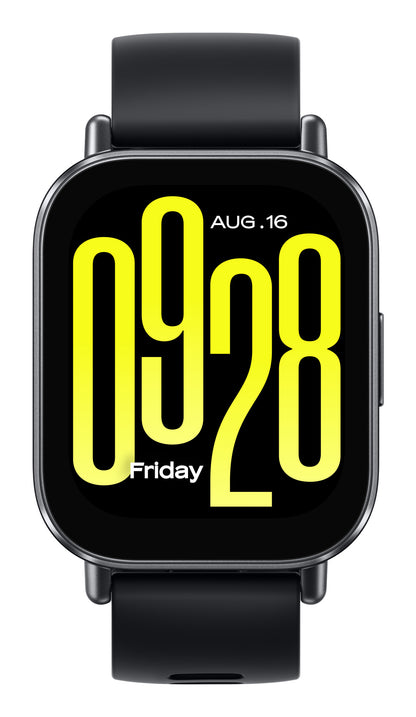 Xiaomi Redmi Watch 5 Active 5.08 cm (2") LCD 49.1 mm Digital 320 x 385 pixels Touchscreen Black