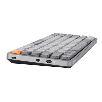 REDRAGON K652GG-RGB-PRO Azure keyboard USB + RF Wireless + Bluetooth Grey