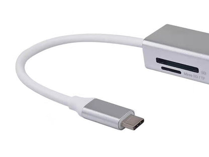 Equip USB-C to 4-port USB 3.0 Hubs