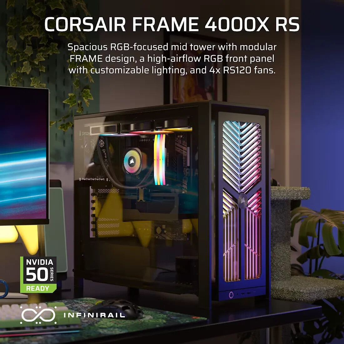 Corsair RAME 4000X RS Midi Tower Black
