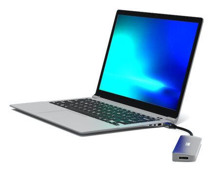 Port Designs 900162 interface hub USB Type-C Silver