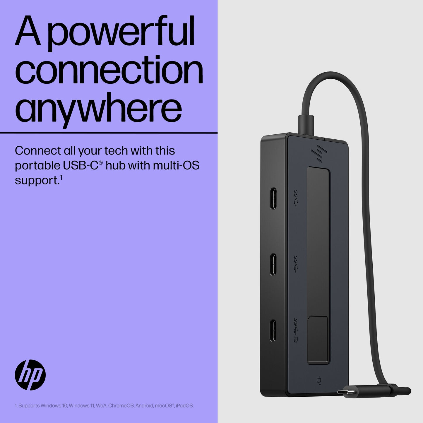 HP 4K USB-C Multiport Hub