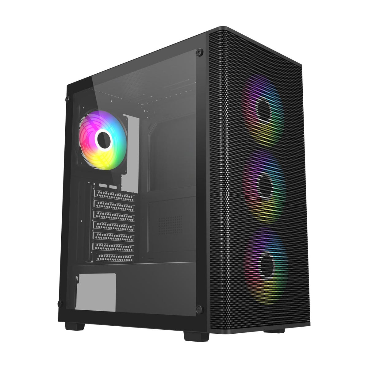 FSP M220-BA Case Midi Tower Black ARGB