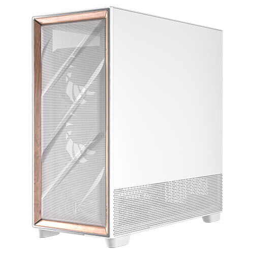 Antec FLUX PRO White EUV Full Tower White, Wood
