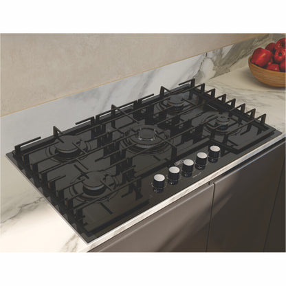 Defy DHG931 hob Black Built-in 89 cm Gas 5 zone(s)