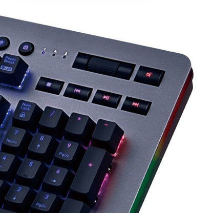 Thermaltake KB-LVT-SSSRUS-01 keyboard Gaming USB QWERTY English Silver