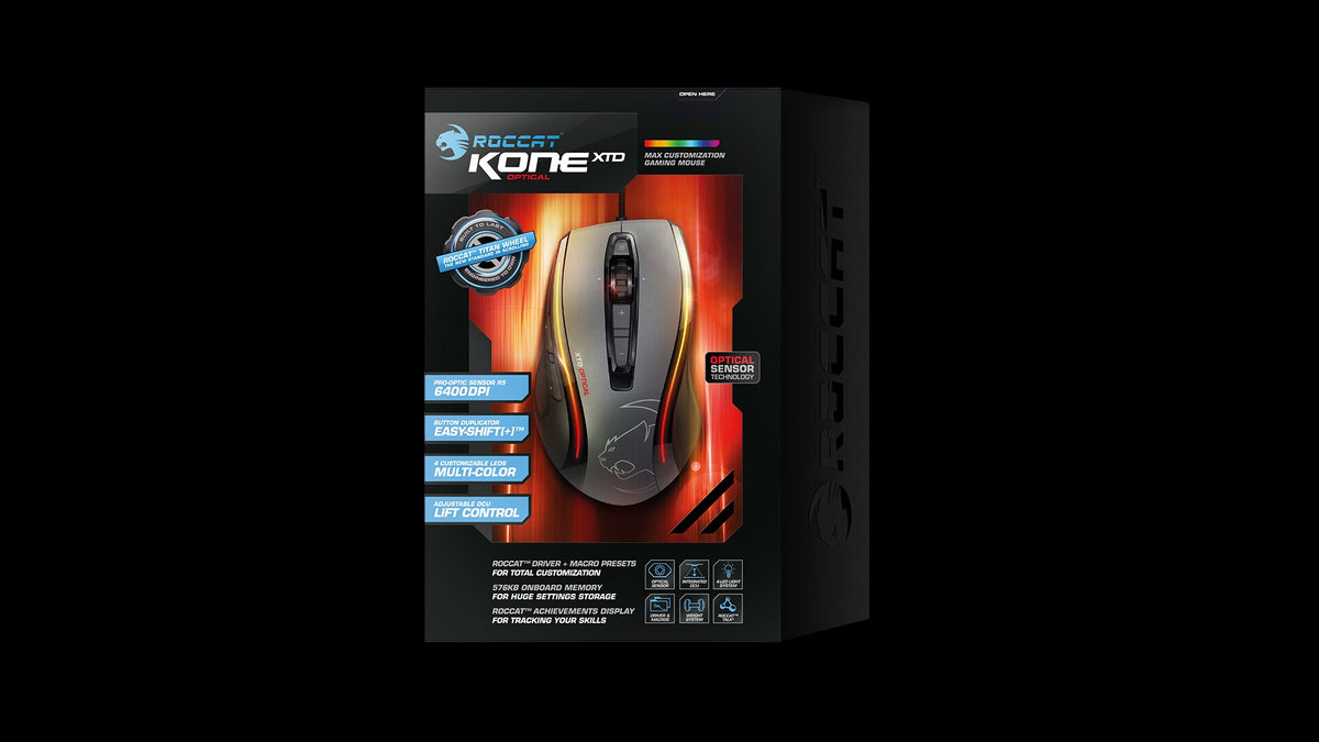 Turtle Beach ROC-11-811 mouse Gaming Right-hand USB Type-A Optical 6400 DPI