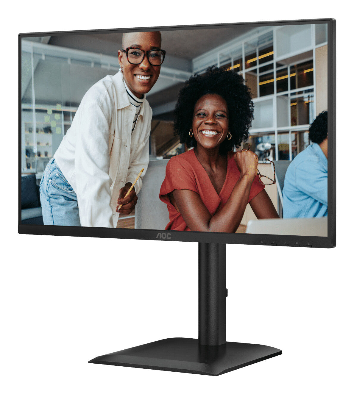 AOC E4 24E4UJ computer monitor 60.5 cm (23.8") 1920 x 1080 pixels Full HD LED Black