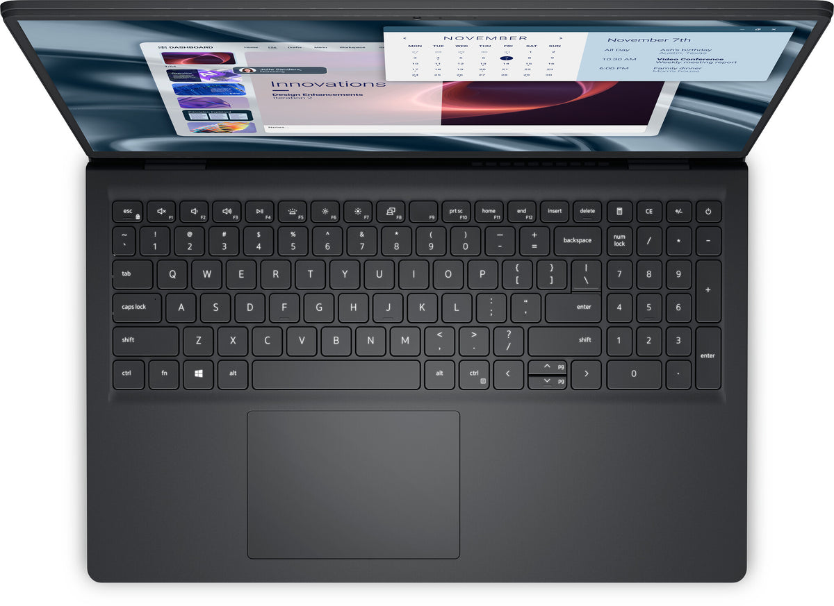 DELL PV15255 AMD Ryzen™ 5 7520U Laptop 39.6 cm (15.6") Full HD 8 GB LPDDR5-SDRAM 512 GB SSD Wi-Fi 5 (802.11ac) Windows 11 Home Black