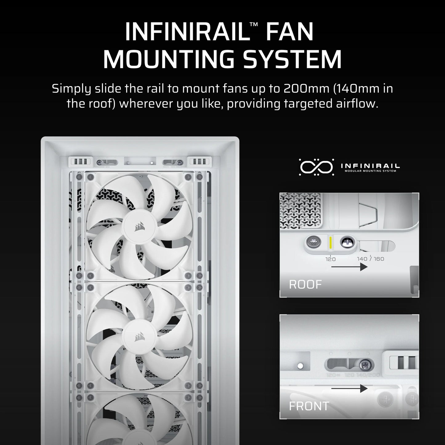 Corsair FRAME 5000D RS Midi Tower White
