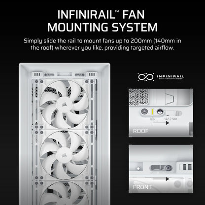 Corsair FRAME 5000D RS Midi Tower White