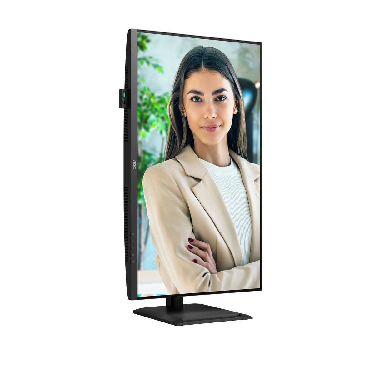 AOC P4 Q32P4C computer monitor 80 cm (31.5") 2560 x 1440 pixels Quad HD Black, Grey