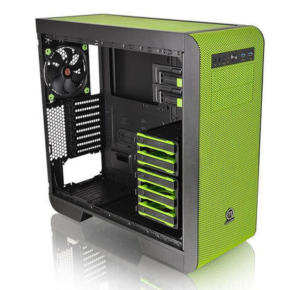 Thermaltake Core V51 Riing Edition Midi Tower Black, Green