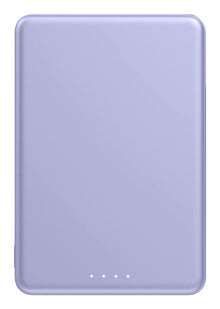 Xiaomi Super Slim Magnetic Power Bank 5000 Lithium-Ion (Li-Ion) 5000 mAh Wireless charging Violet