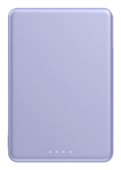 Xiaomi Super Slim Magnetic Power Bank 5000 Lithium-Ion (Li-Ion) 5000 mAh Wireless charging Violet