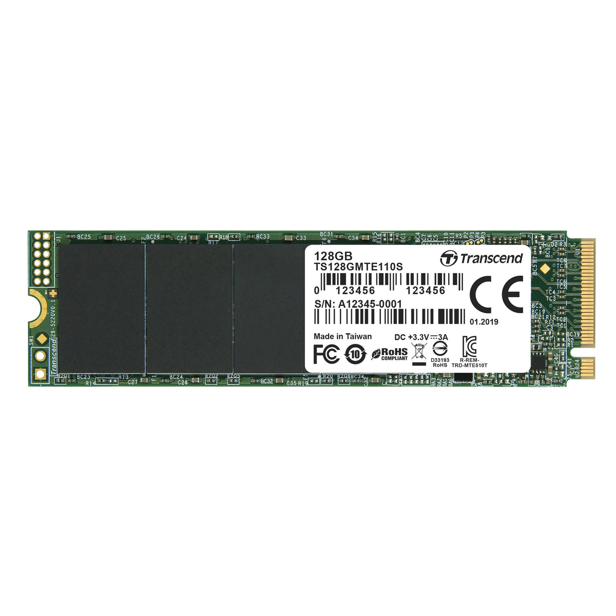 Transcend PCIe SSD 110S 128G