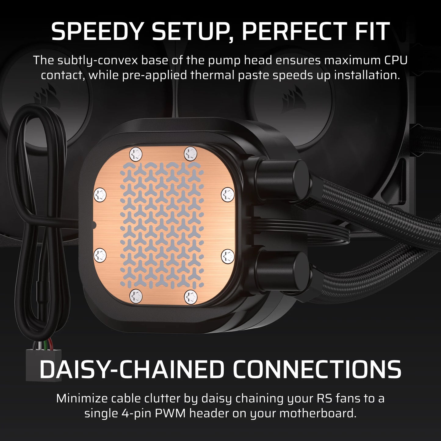 Corsair Nautilus 240 RS LCD Processor All-in-one liquid cooler 12 cm Black 1 pc(s)