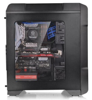 Thermaltake Versa N23 Midi Tower Black