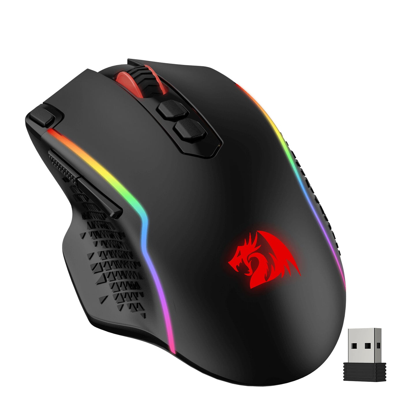 REDRAGON M810RGB-PRO mouse Gaming Ambidextrous RF Wireless + USB Type-C Optical 10000 DPI