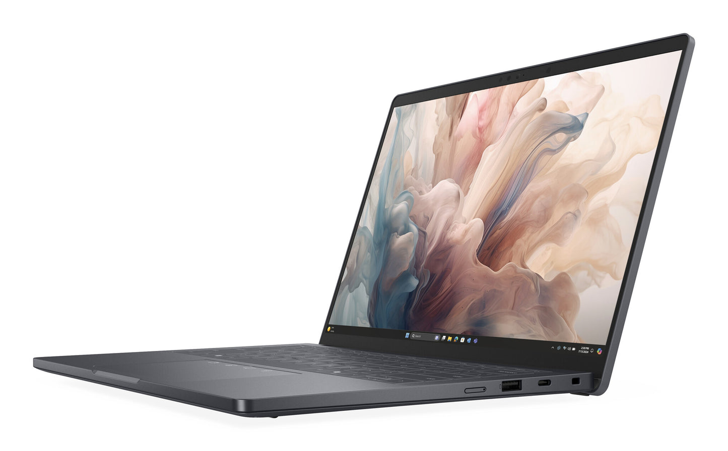 DELL Pro 14 Premium PA14250 Copilot+ PC Intel Core Ultra 5 236V Laptop 35.6 cm (14") Full HD+ 16 GB LPDDR5x-SDRAM 512 GB SSD Wi-Fi 7 (802.11be) Windows 11 Pro Grey