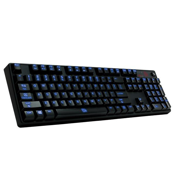 Tt eSPORTS KB-PIZ-KLBLUS-01 keyboard Gaming USB QWERTY English Black