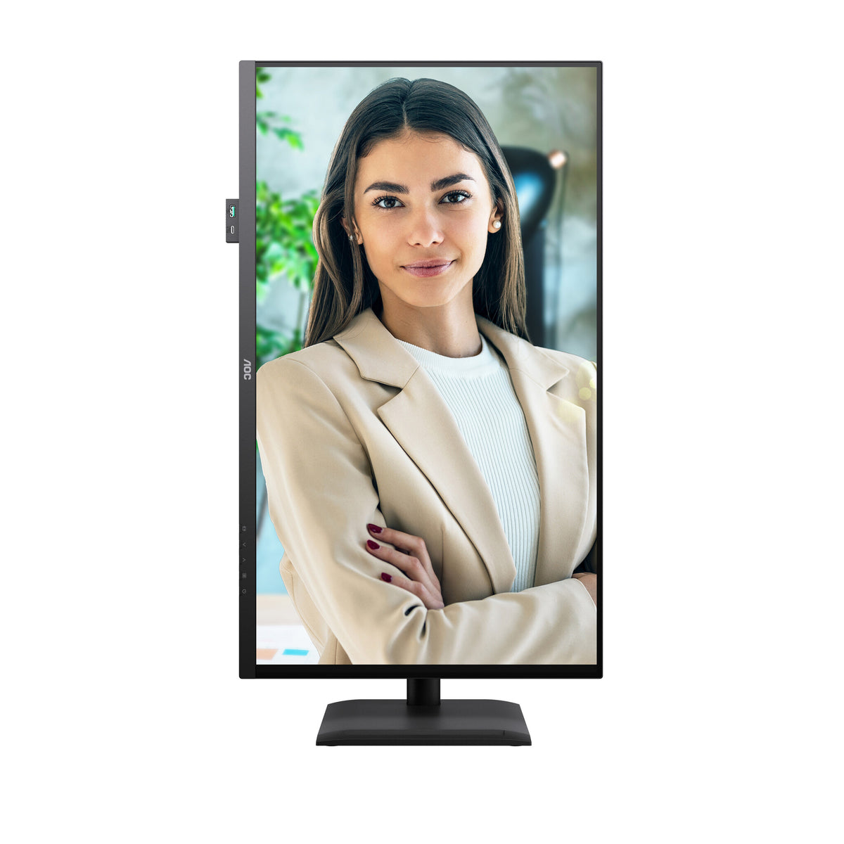 AOC P4 Q32P4C computer monitor 80 cm (31.5") 2560 x 1440 pixels Quad HD Black, Grey