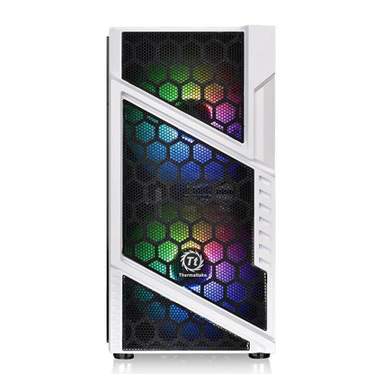 Thermaltake Commander C31 TG Snow ARGB Edition Midi Tower Black, White