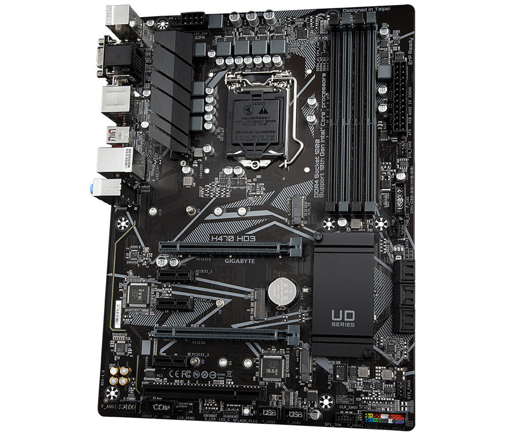 Gigabyte H470 HD3 motherboard Intel H470 Express LGA 1200 (Socket H5) ATX