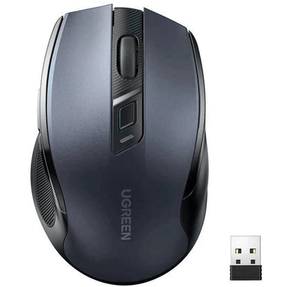Ugreen 6957303898558 mouse Office Right-hand RF Wireless + Bluetooth Optical 4000 DPI