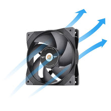 Thermaltake SWAFAN GT12 Computer case Air cooler 12 cm Black 3 pc(s)