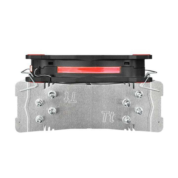 Thermaltake Riing Silent 12 Processor Air cooler 12 cm Black, Red, Silver