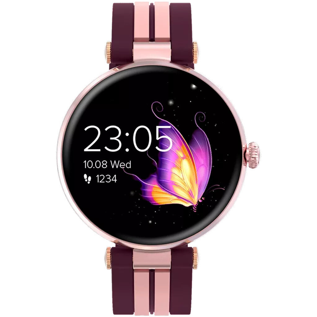 Canyon CNS-SW61BR smartwatch / sport watch 3.02 cm (1.19") AMOLED Digital 390 x 390 pixels Touchscreen Rose