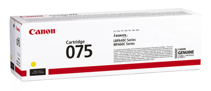 Canon 075 toner cartridge 1 pc(s) Original Yellow