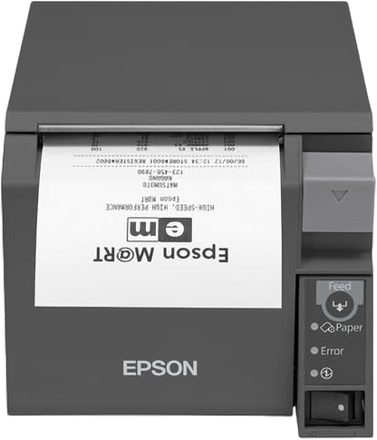 Epson TM-T70II (025C0): UB-E04 + Built-in USB, PS, Black, EU