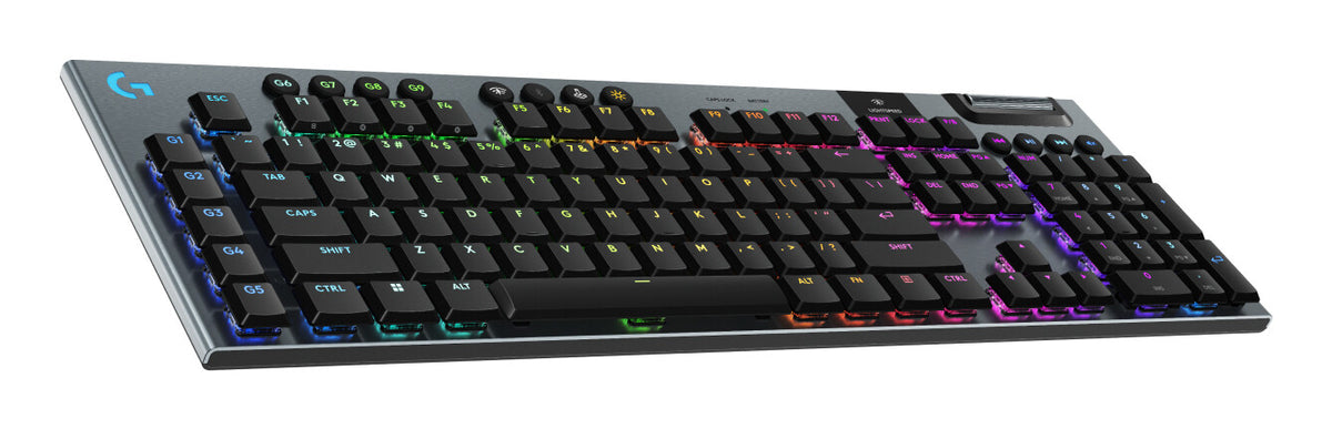 Logitech G G915 X Lightspeed keyboard Gaming USB + RF Wireless + Bluetooth QWERTY US International Black
