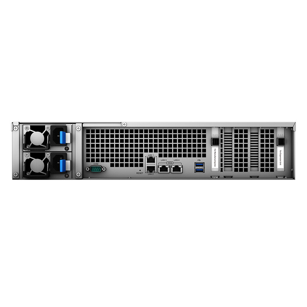 Synology FS6400 NAS/storage server Rack (2U) Intel® Xeon® 4110 32 GB DDR4-SDRAM Windows Server 2016 Standard Black