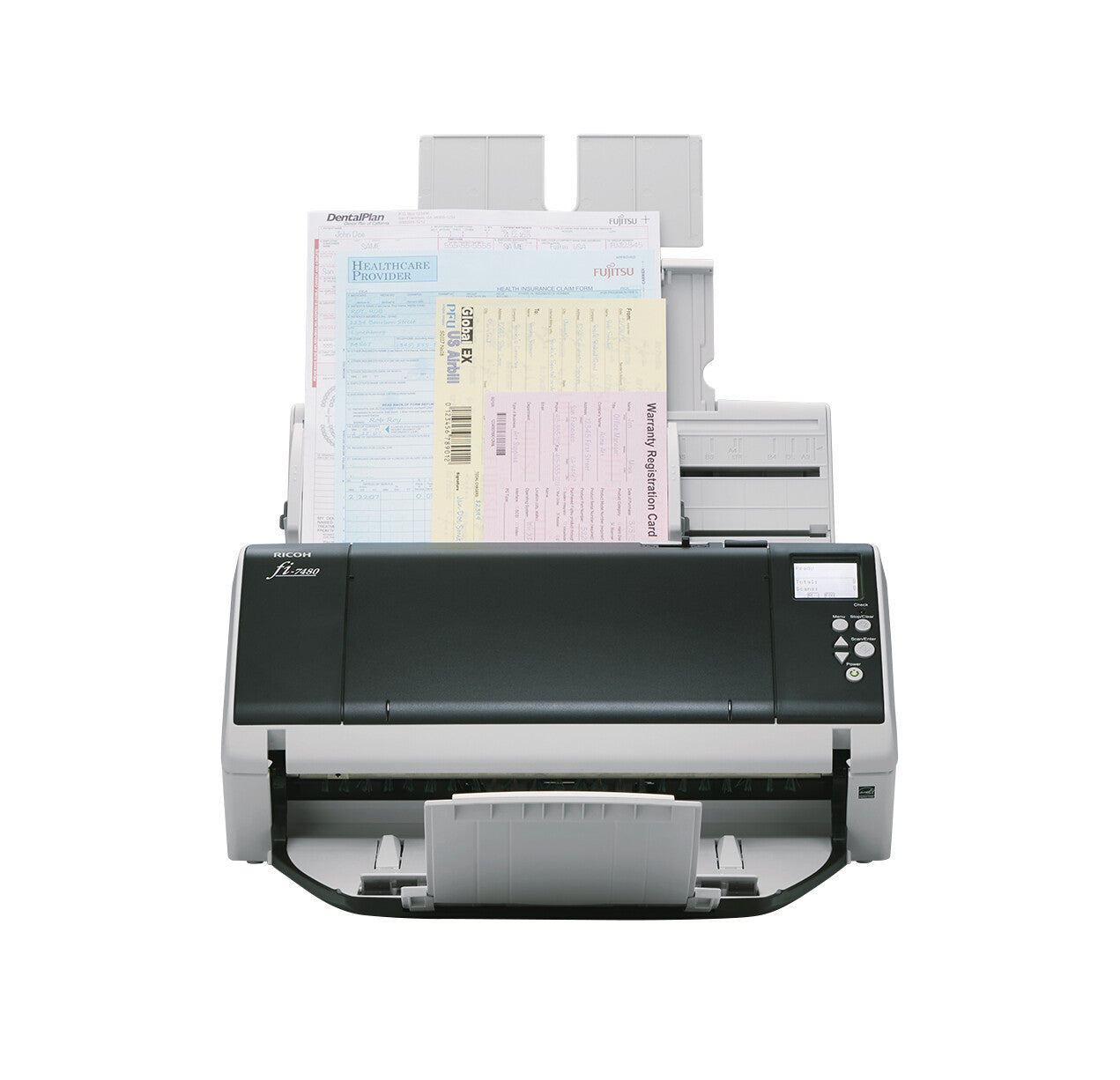 Ricoh fi-7480 ADF scanner 600 x 600 DPI A3 Grey, White