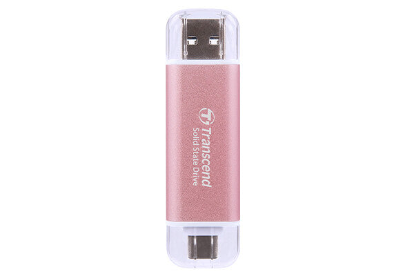 Transcend ESD310 1 TB USB Type-A to USB Type-C 3.2 Gen 2 (3.1 Gen 2) Pink