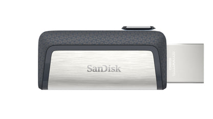 SanDisk Ultra Dual Drive USB Type-C USB flash drive 32 GB USB Type-A / USB Type-C 3.2 Gen 1 (3.1 Gen 1) Black, Silver