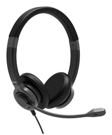 Port Designs 912001 headphones/headset Wired Head-band Office/Call center USB Type-C / USB Type-A Black