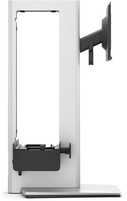 DELL Pro Slim OSS25 68.6 cm (27") Desk Black, Silver
